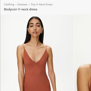 Bodycon V-neck dress NEW WITH TAGS